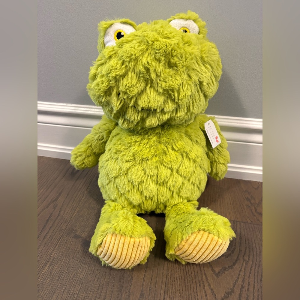 18” papyrus large frog plush toy new with tags ret $ 89
